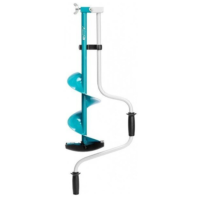 Ледобур ЛР-180Д левое вращение, цельнотянутый шнек