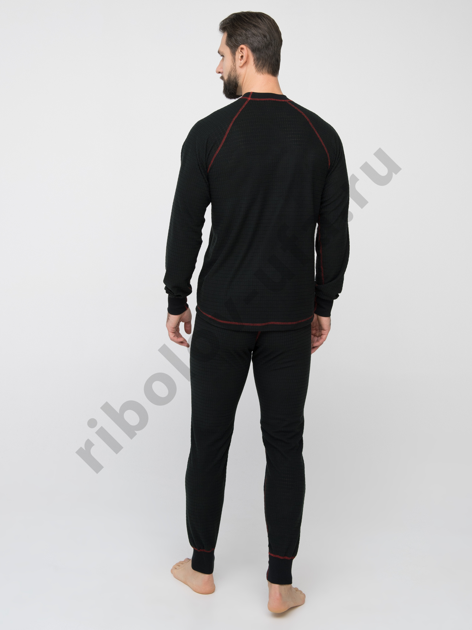 Нижний слой Huntsman Thermoline цв.Черный, ткань Флис Фактурный р. 48-50 рост L