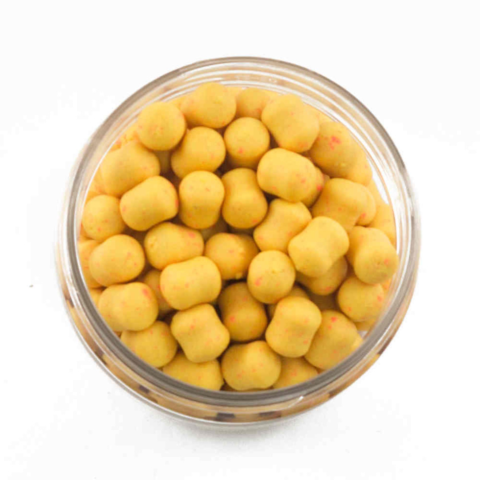 Вафтерсы (wafters) GBS нейтральной плавучести 6x9мм Желтая Клубника