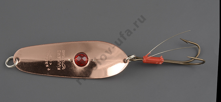 Блесна колеб. Kuusamo Rasanen 70/20 (бусинка, незацеп.) BL/R/S-C