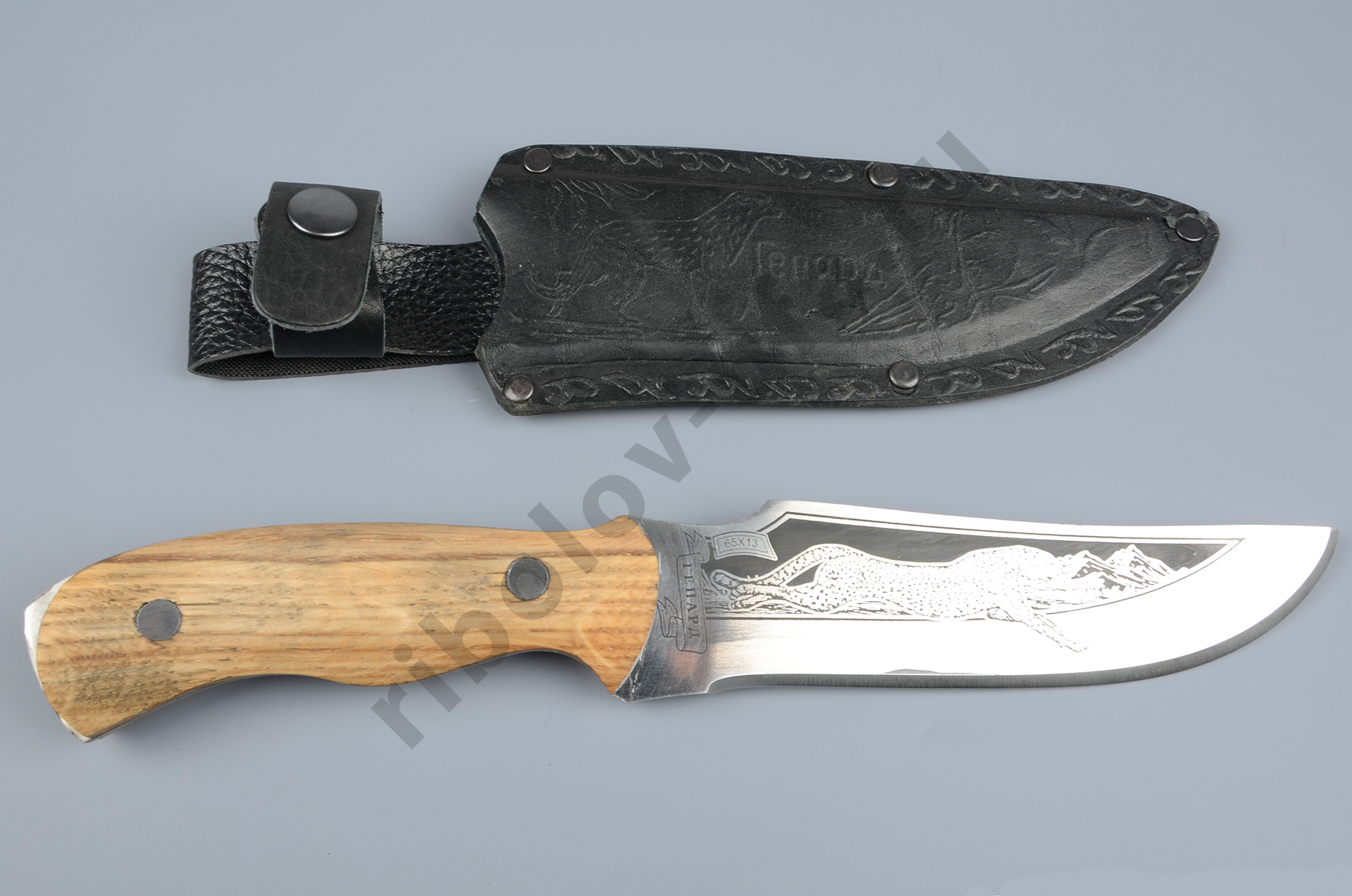 Нож No name Кизляр Гепард (кож.чехол)