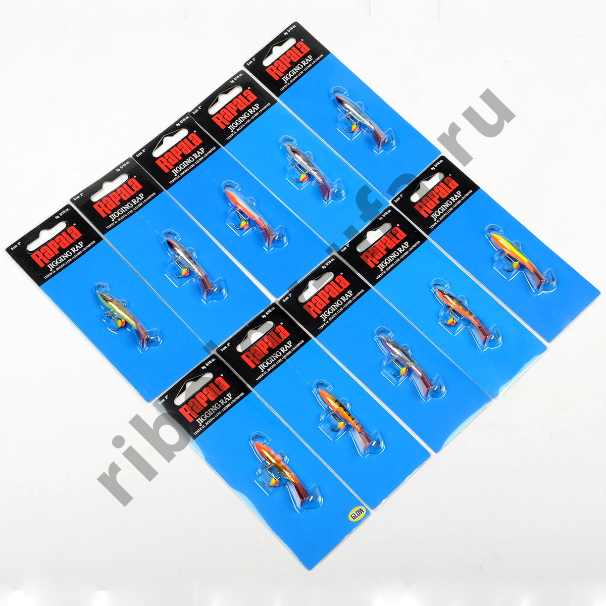 Балансир Rapala Jigging Rap 9гр WH5/STBS