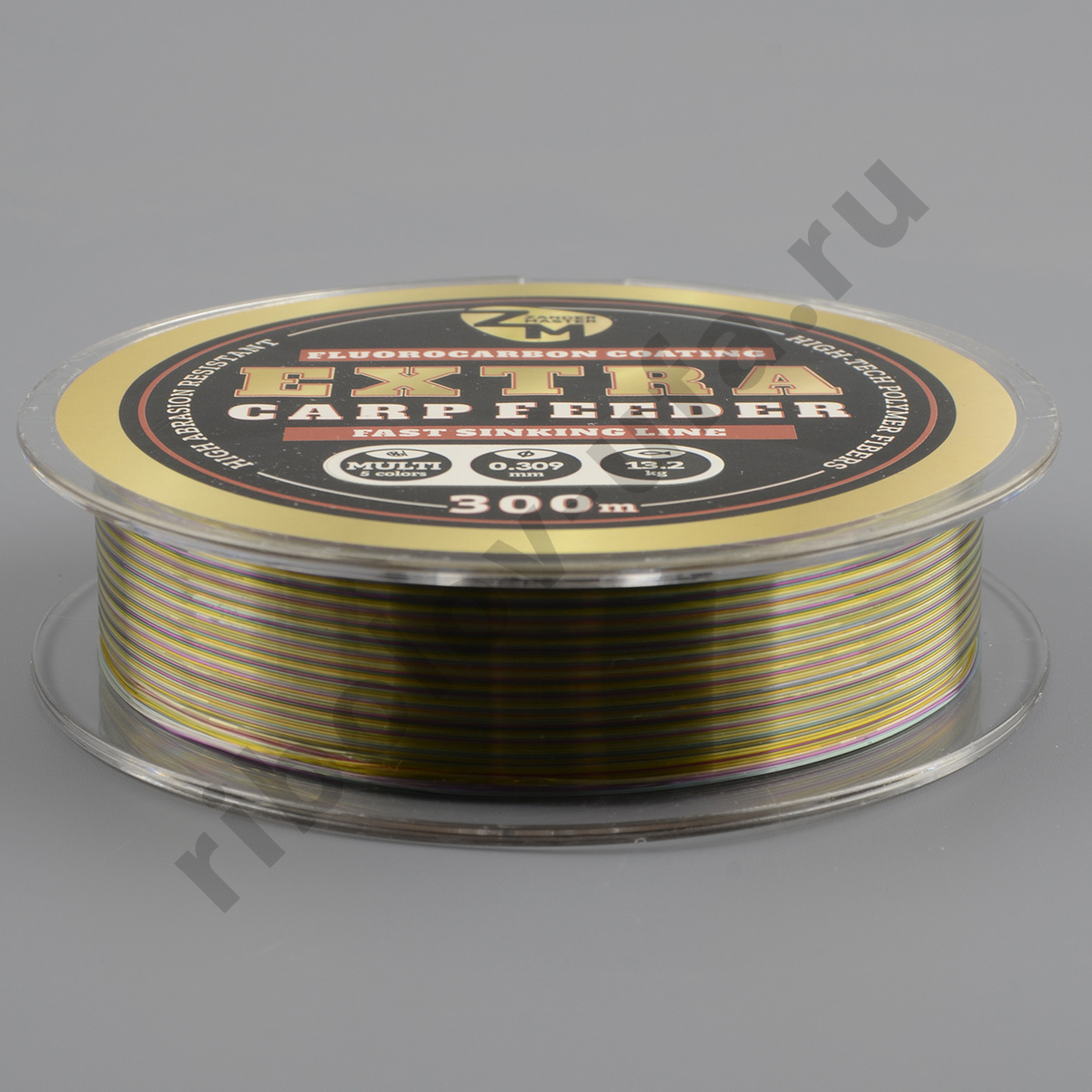 Леска Zander Master Carp Feeder 300м, multicolor, 0,261, 8,9кг