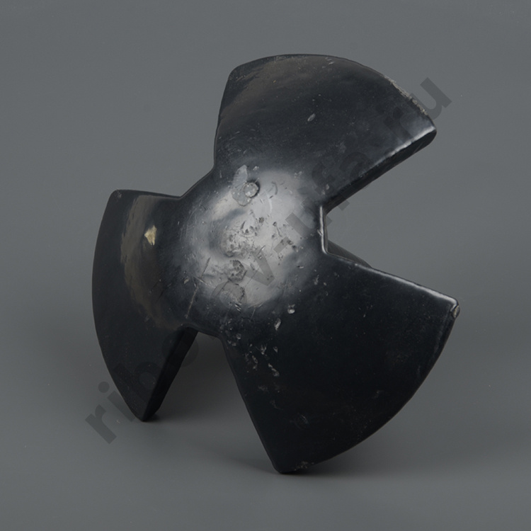 Якорь речной 3-х лепестковый 5,4кг 12Lb с покрытием ПВХ