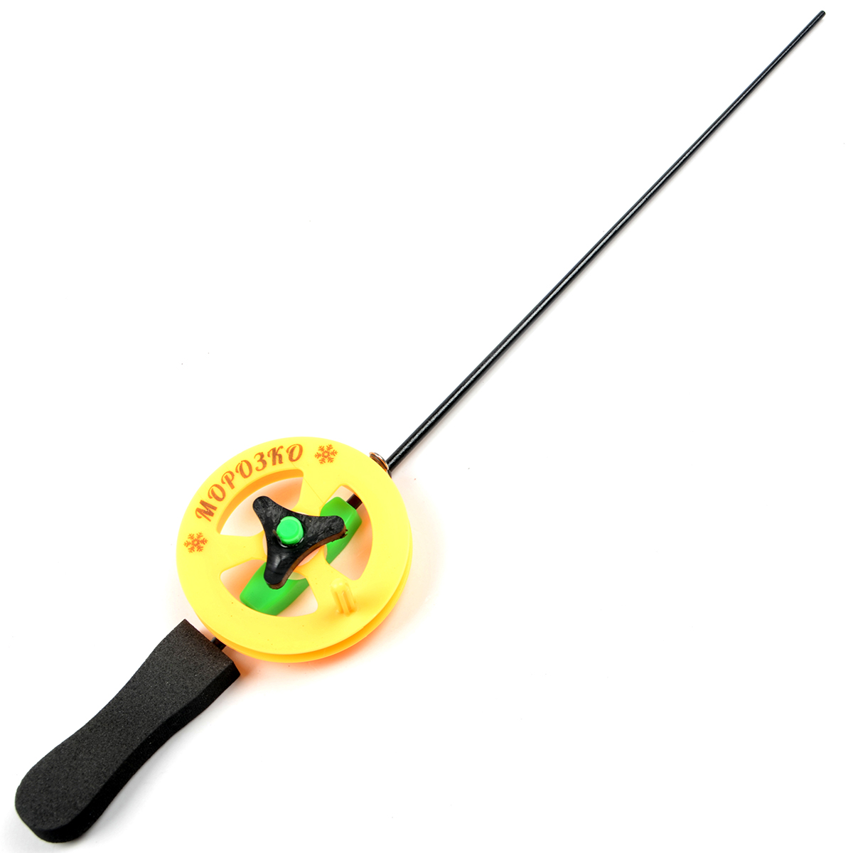 Удочка зимняя Морозко чёрн/оранж