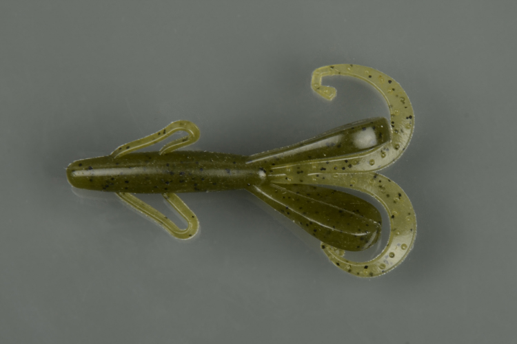 Силиконовая приманка Reins Hog Little 3in  7,8см цвет 001  (10шт/упак)