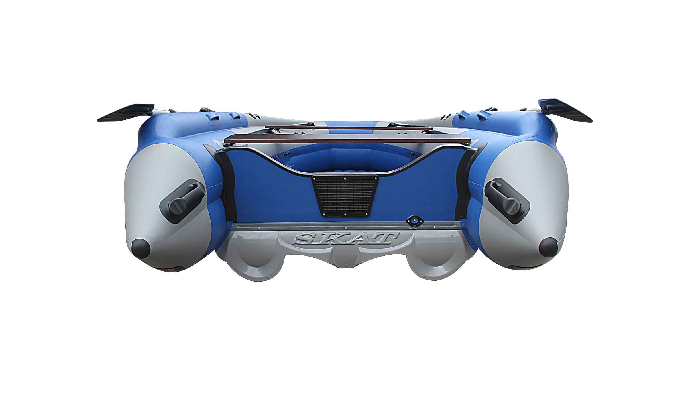 Лодка Skat Triton 400 Fi цв. т.сер-голубой