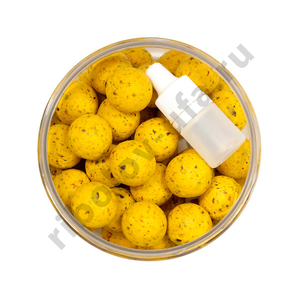 Бойлы GBS и Fadeev вареные hard series 20 мм Banana Bomb  Банановая Бомба 