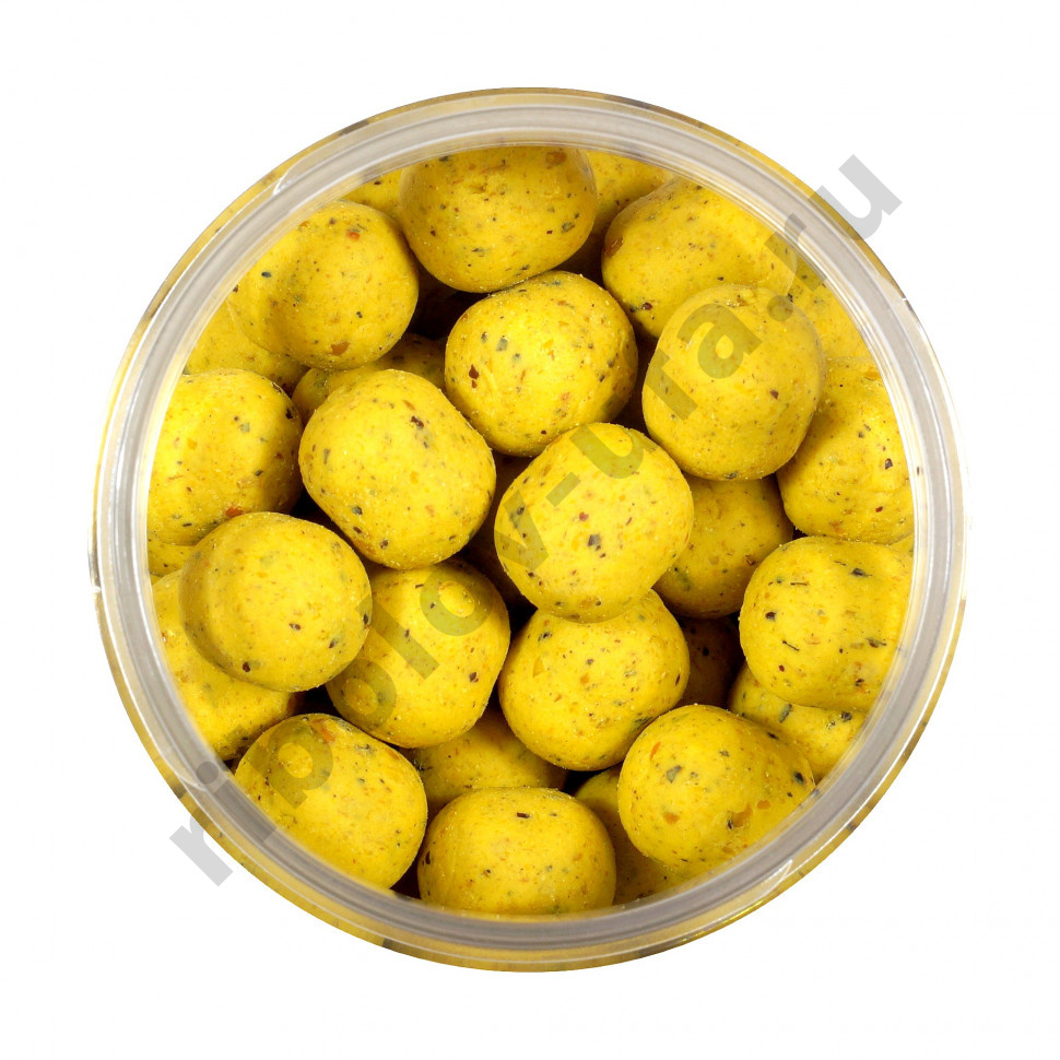 Бойлы GBS насадочные 15мм 132гр (банка) Banana Банан