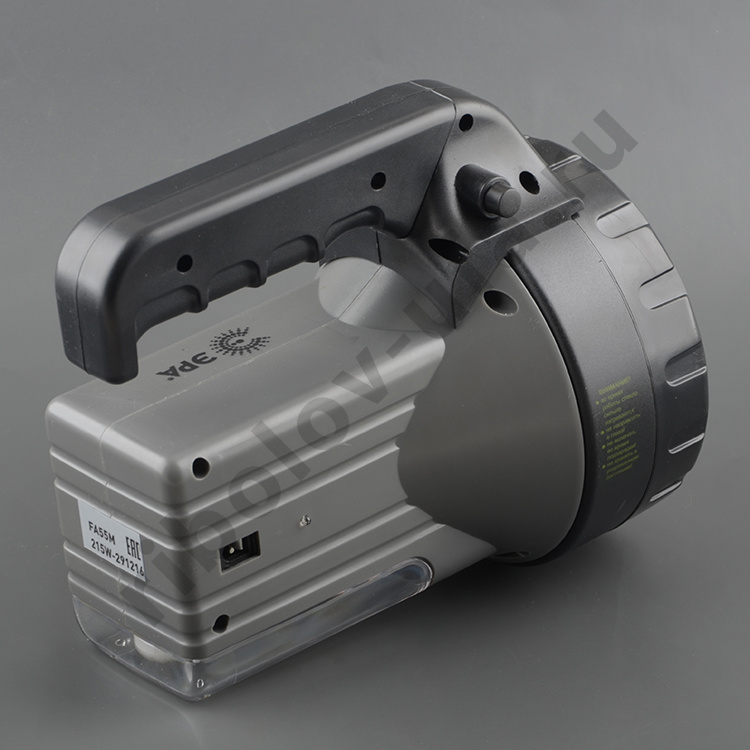 Фонарь Era прожектор (акк. 6V 2.5Ah) 9 св/д + гал. H3 10W + люм. 7W 2G7сер./пластик, автоЗУ, ремень