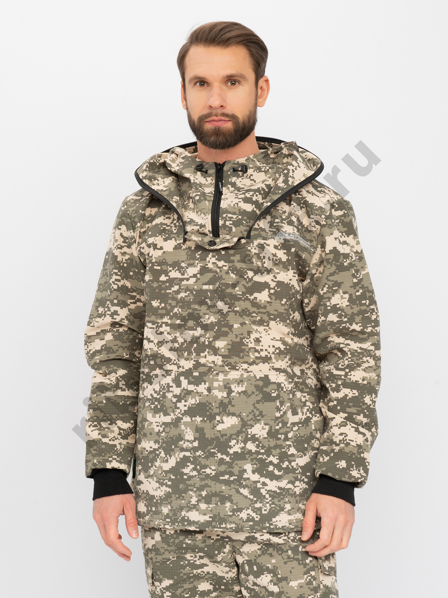 Костюм летний Антигнус-Эконом ткань Смесовая Рип-Стоп цвет 128/2 св.пиксель р.48-50, рост 170-176