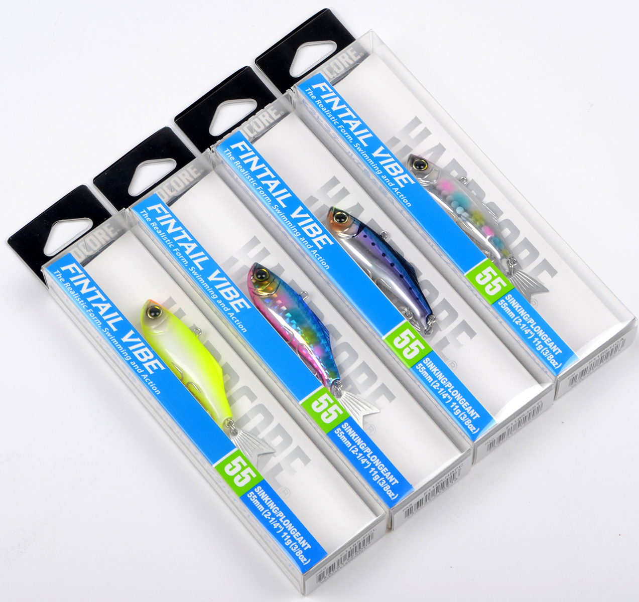 Виб Yo-Zuri  F1185-PCL Hardcore Fintail Vibe 55, 10,5г