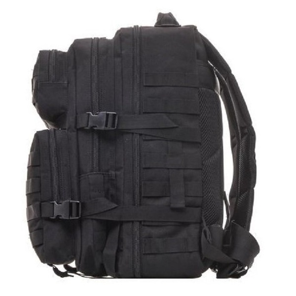Рюкзак тактический Huntsman RU 064 цв. Черный 35л, тк. Оксфорд 