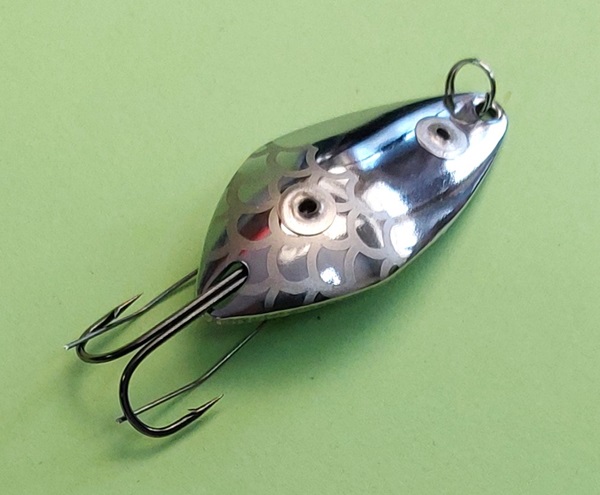 Блесна Нижегородская Карасик незацепляйка 12гр цв. 01 серебро