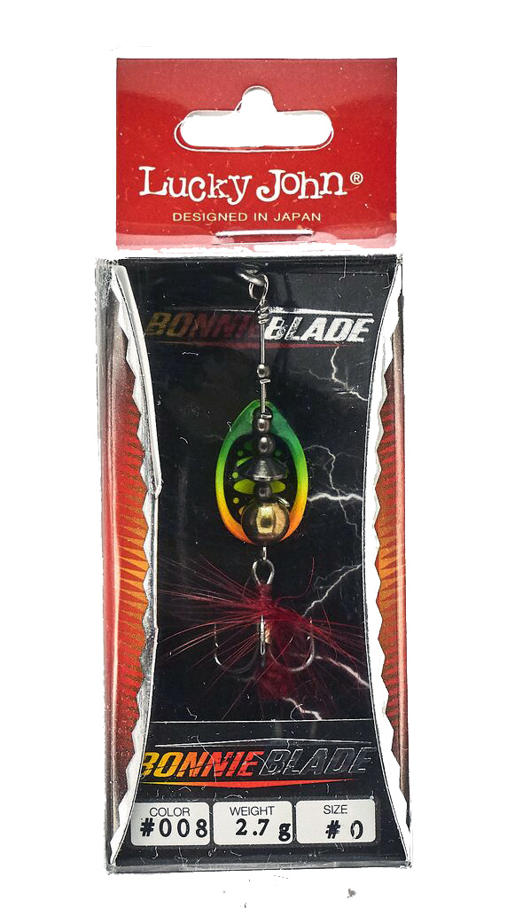 Блесна вращ. Lucky John Bonnie Blade #0, 2.5гр., цв. 008