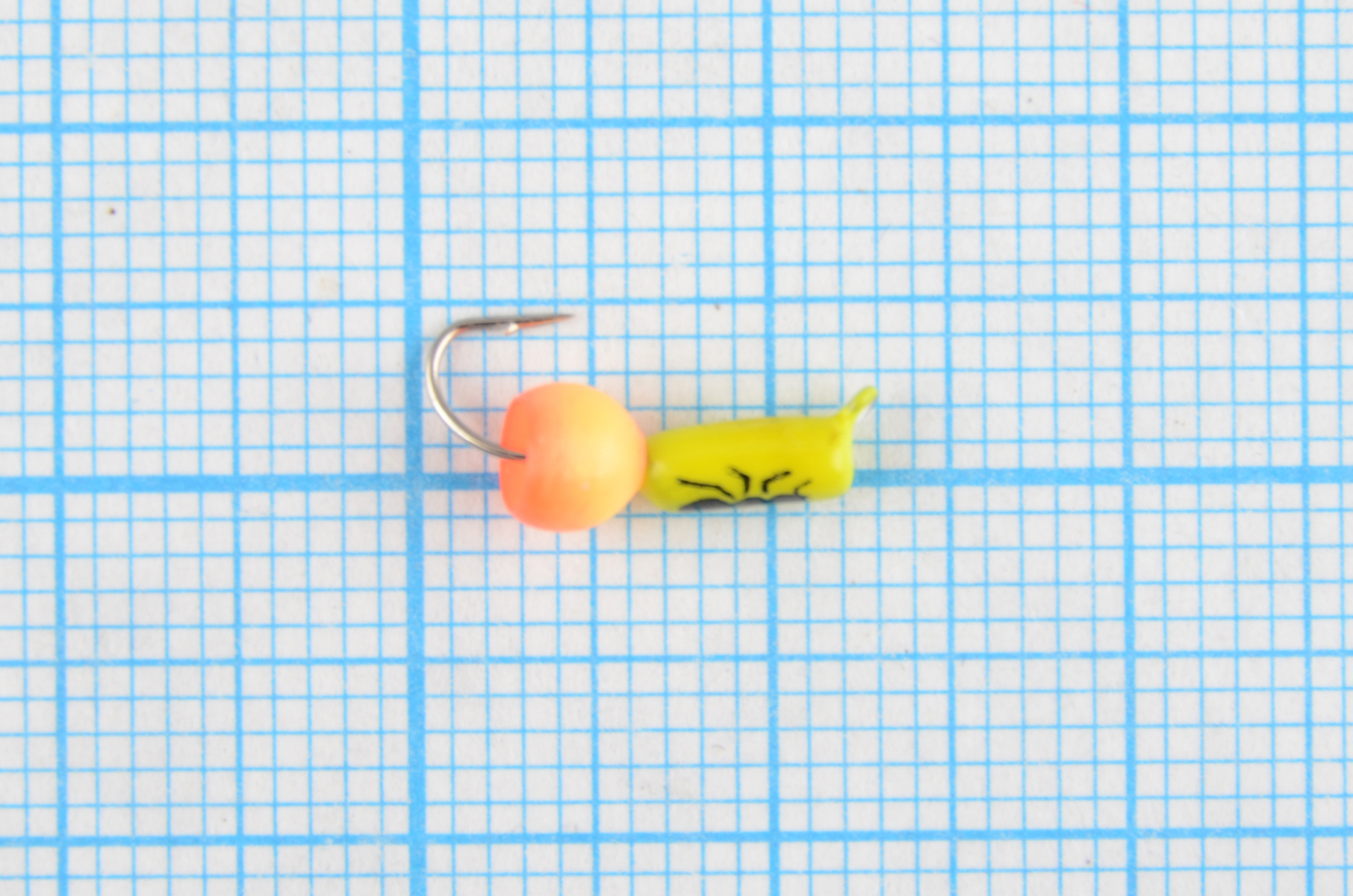 Мормышка Wormix материал WCP 1 Столбик лимон d.2мм 0,26гр 