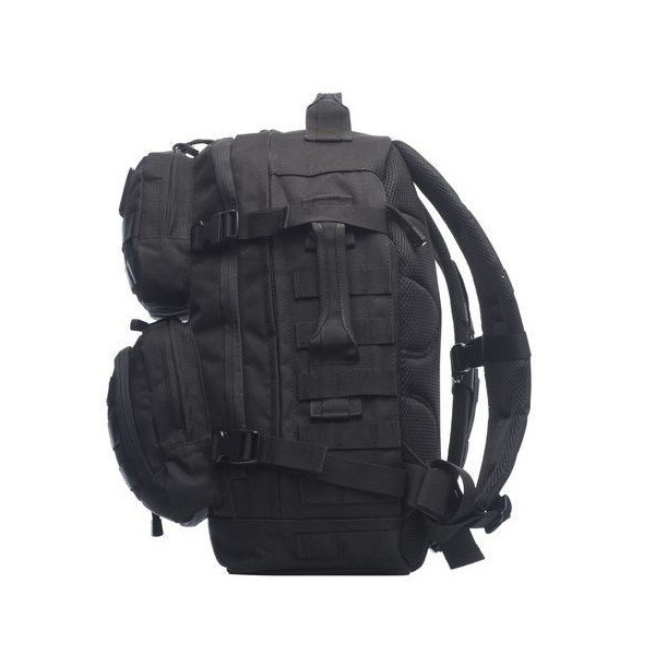 Рюкзак тактический Huntsman RU 880 цв. Черный 40л, тк. Оксфорд