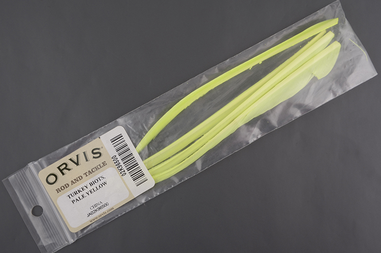 Биоты индюка Orvis Turkey Biots Paleyellow