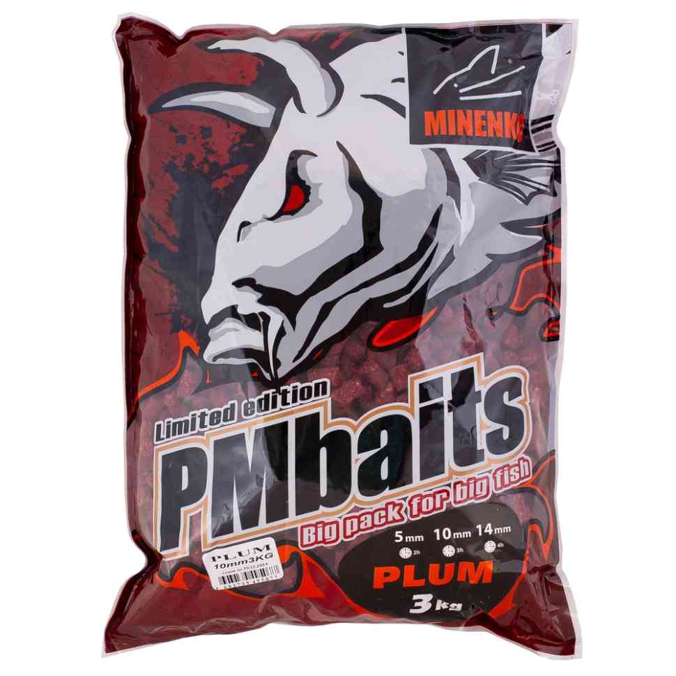Пелец Minenko Big Pack 10мм, 3кг Слива