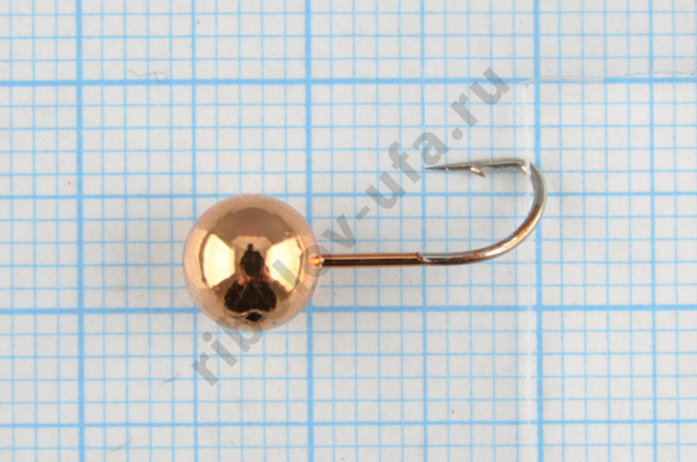 Мормышка литая Marlins Шар 6мм (1.22гр) кр. Crown медь 7000-409