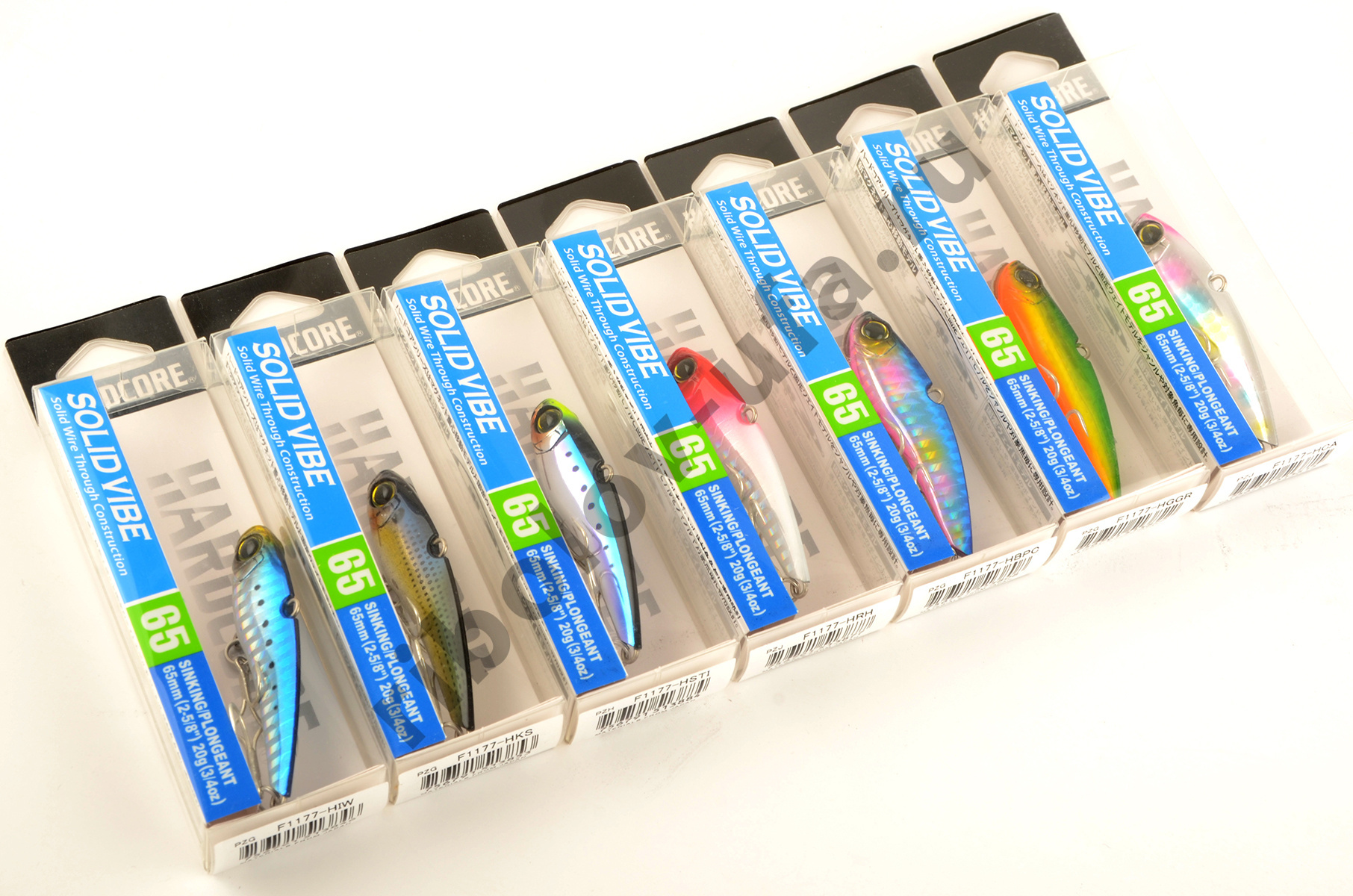 Виб Yo-Zuri  F1177 Hardcore Solid Vibe 65S 20г #HGGR  