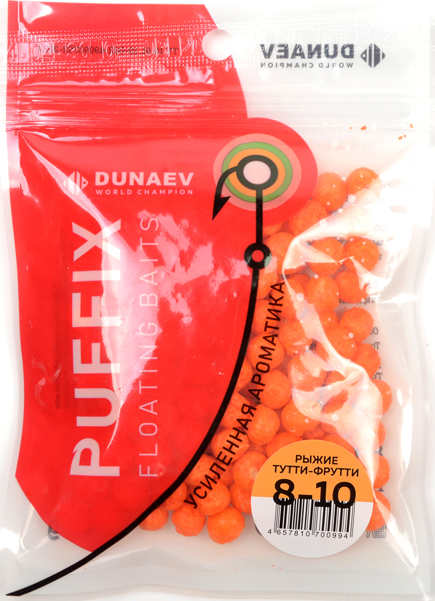 Пуф Dunaev 8-10мм, рыжие тутти-фрутти