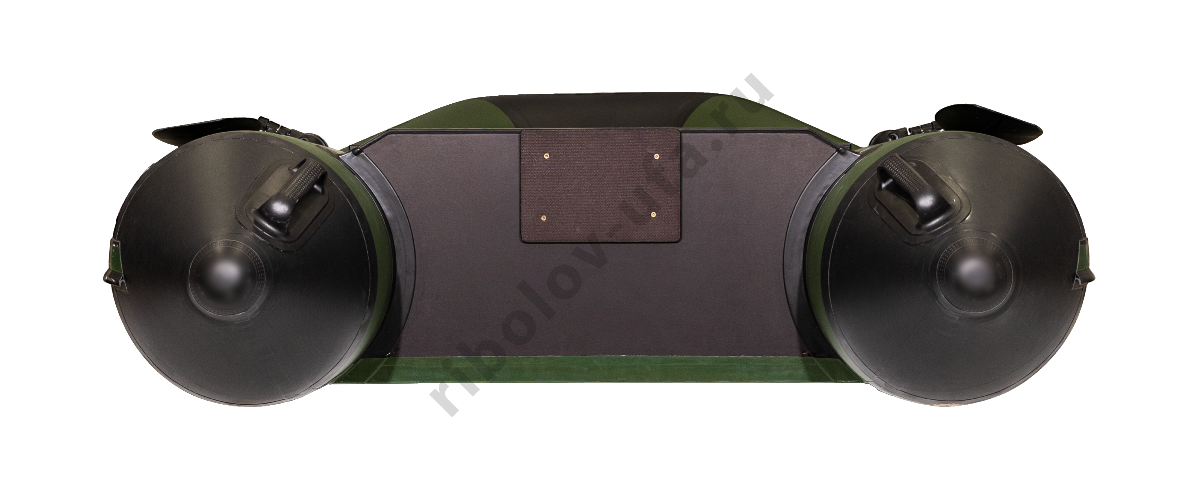 Лодка Аква 2900 зеленый/черный