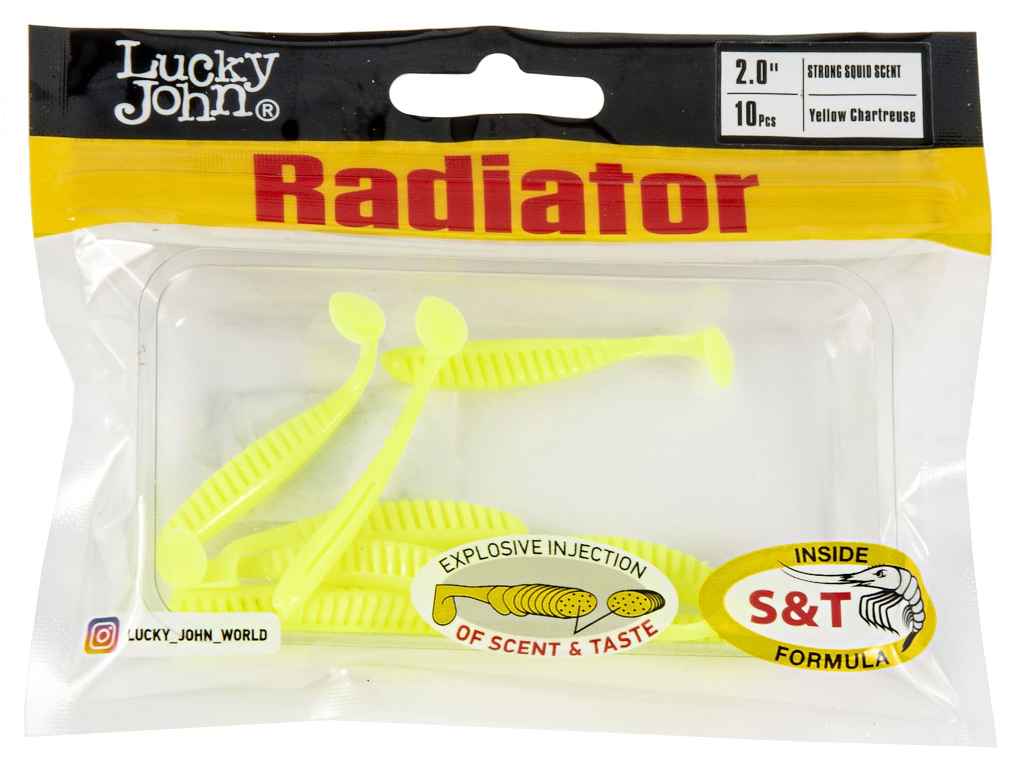 Силиконовая приманка Lucky John Radiator 2.0in 5см /S88