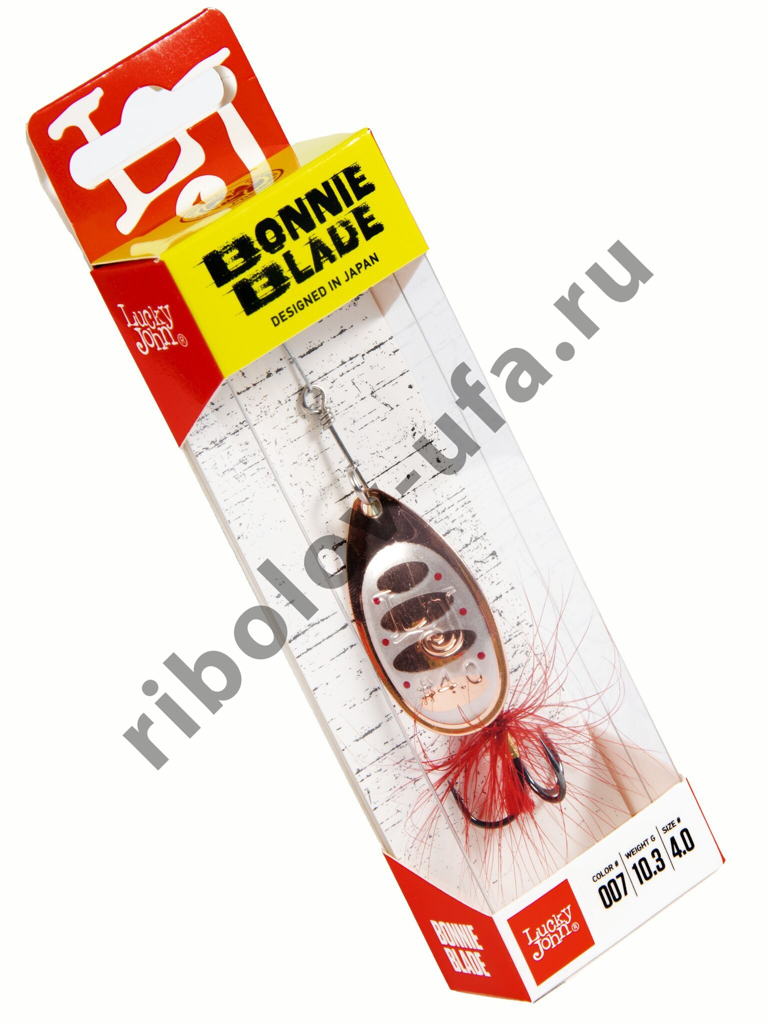 Блесна вращ. Lucky John Bonnie Blade #04, 10.3гр., цв. 007