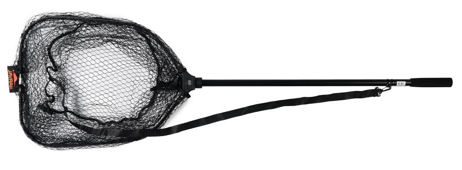 Подсачек Narval складной Fishing Landing Net I 60x50x2cm #Black & Orange
