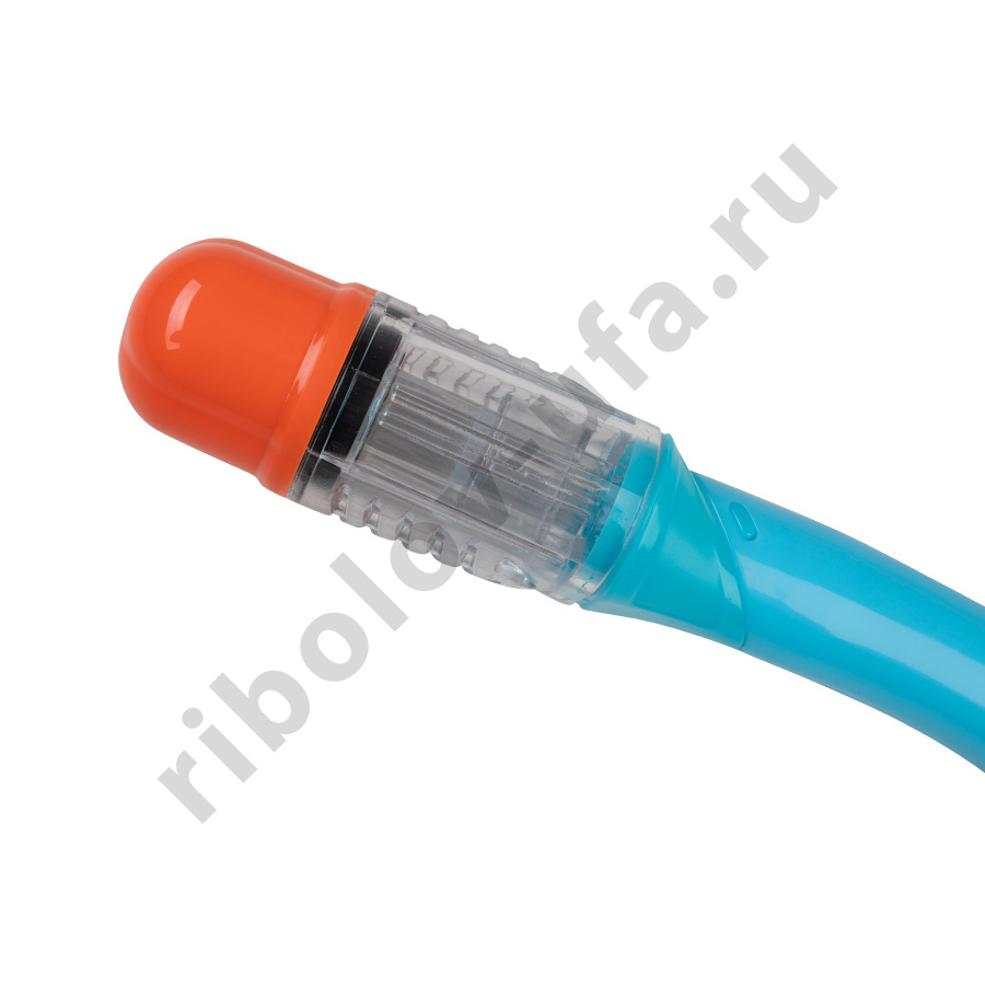 Трубка Scorpena O с двумя клапанами, голуб.