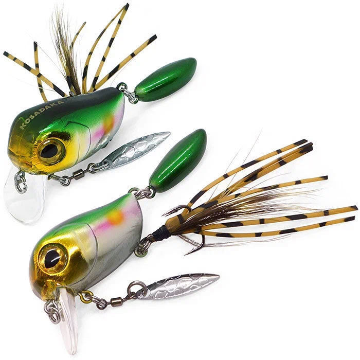 Воблер Kosadaka Micro Tappy 54F плов. 54мм, 4.8г., 0-0.2м, цв.CGA