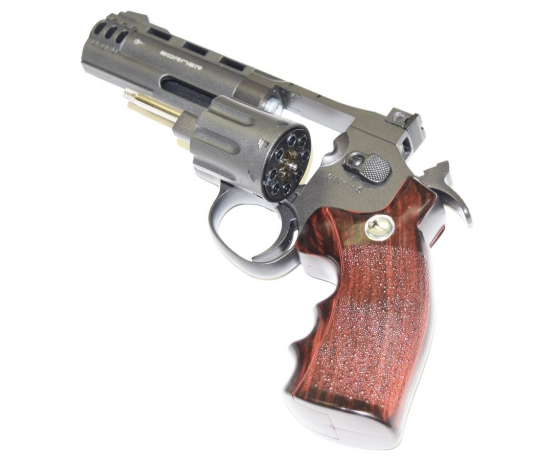 Револьвер пневм. Borner Sport 705 кал 4,5мм (с картриджи 8шт)
