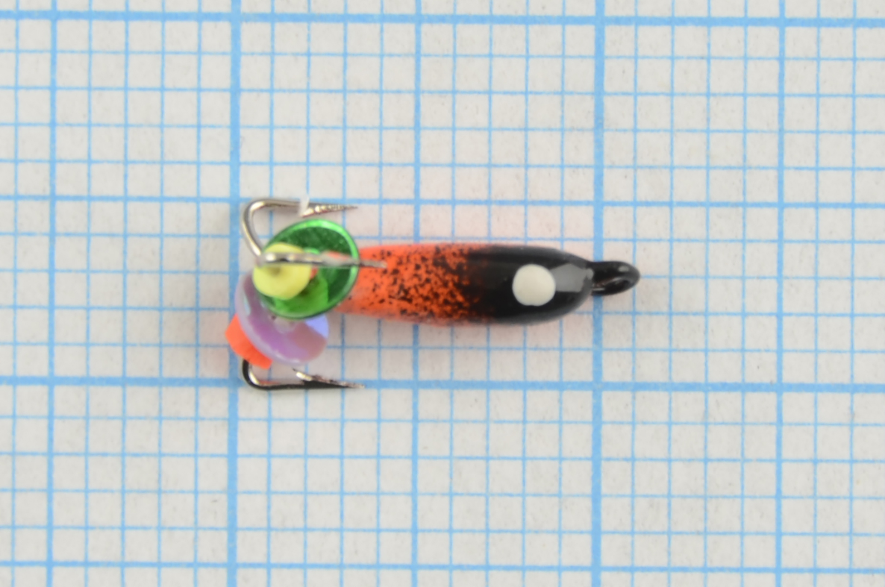 Мормышка Wormix точеная вольфрамовая Черт d=2 с глазком красный арт. 181