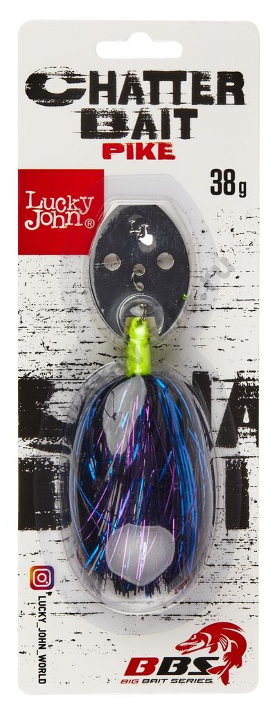 Чаттербейт Lucky John BBS Chatterbait Pike 38г, цвет 003