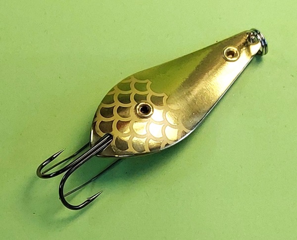 Блесна Нижегородская Атом-2 незацепляйка 12гр цв. 01 золото