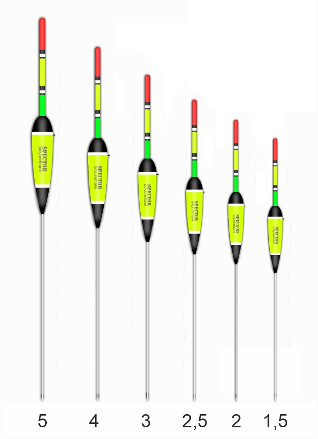 Поплавок из полиуретана Wormix Spector 23215  1,5 гр