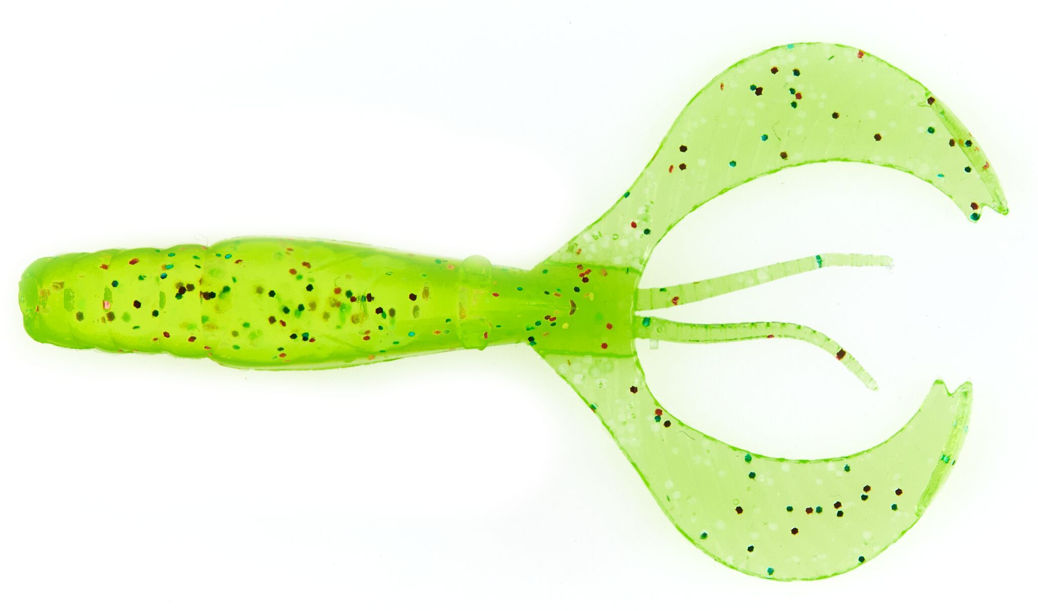 Силиконовая приманка Lucky John Pro Series Curly Shrimp 2.0in 5.0см /S15