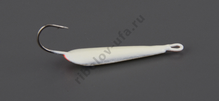 Блесна зимняя Пирс Малек малый 0,8 гр, латунь+СН, с 1-м крючком