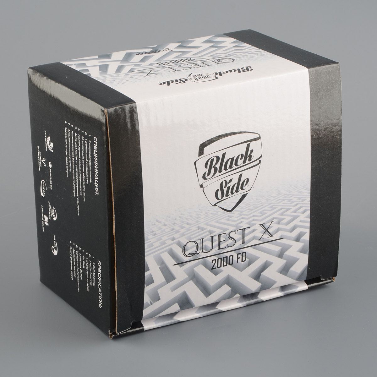 Катушка безынерц. Black Side Quest X 3000FD 5+1 bb