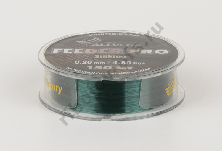 Леска Allvega Feeder pro sinking 0,30мм 150м  9,78кг  темно-зеленая