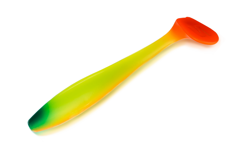 Силиконовая приманка Narval Choppy Tail 12cm #026-Clown (4шт/уп) 