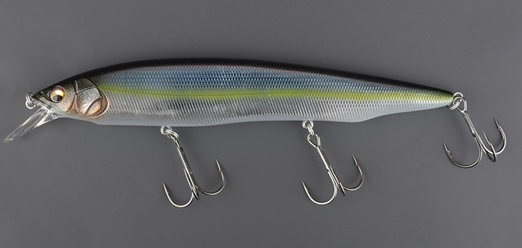 Воблер Megabass Kanata 16см, 30.0гр, 0.8-1.2м floating (mg sexy skeleton)