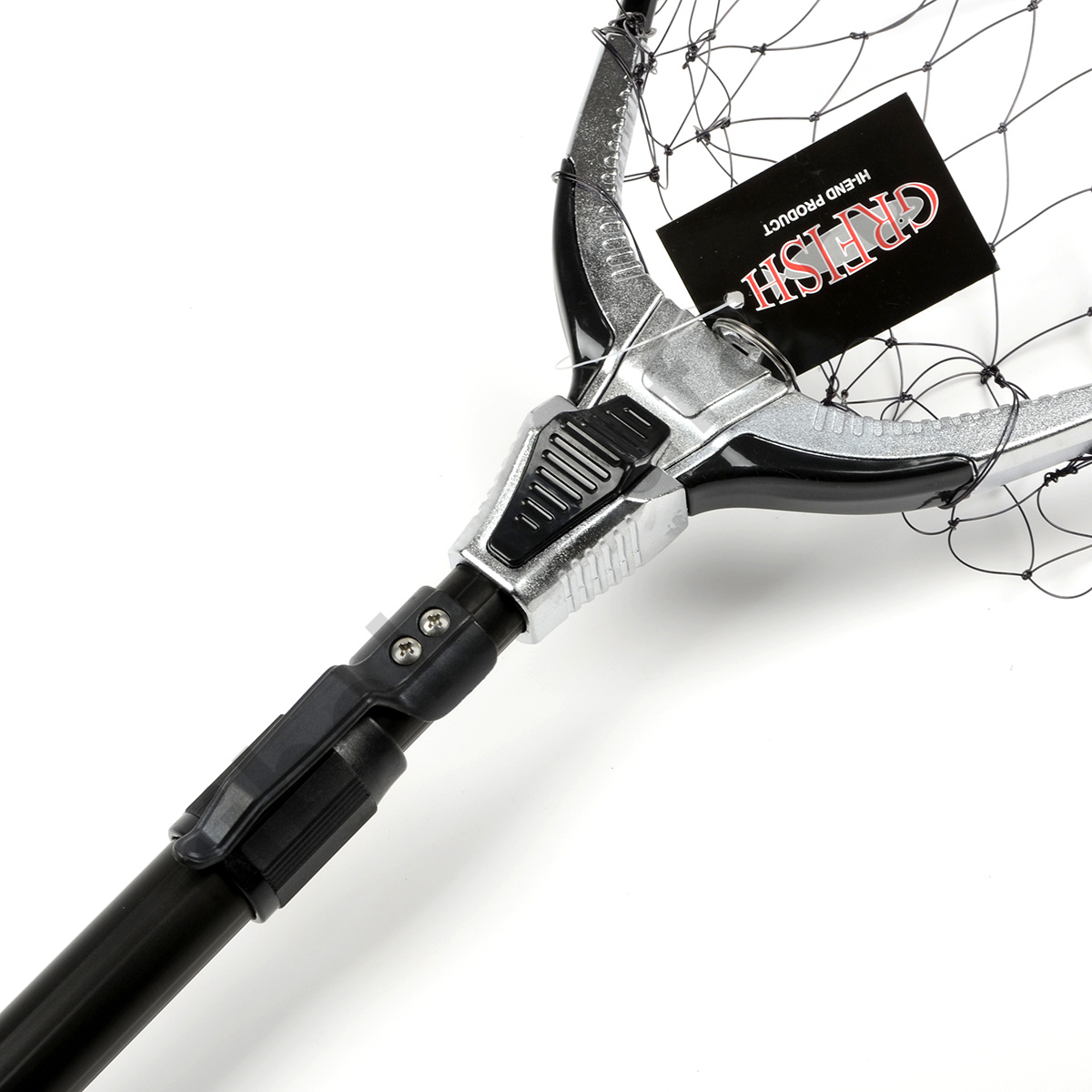 Подсачек Grfish телескоп. Titan,  2,1м, ал. блок, 70х70см, нейлон, яч.30мм