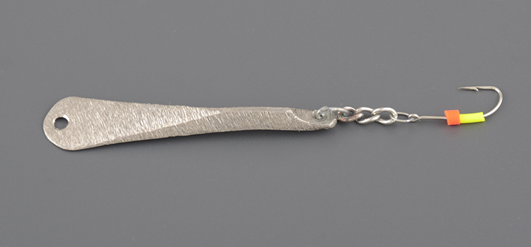 Блесна зимняя Белая река Аляска 2гр никель/чешуя