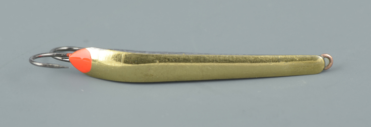 Блесна зимняя Пирс Гвоздик малый 1,6 гр, латунь, с 2-мя крючками