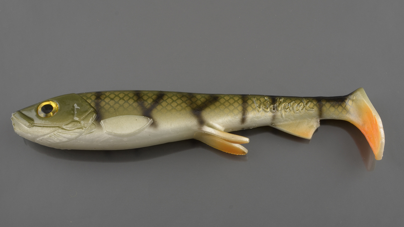 Силиконовая приманка Strike Pro Wolfcreek Shad Jr. XXL 17см, 50гр WCK-002A#WC001R