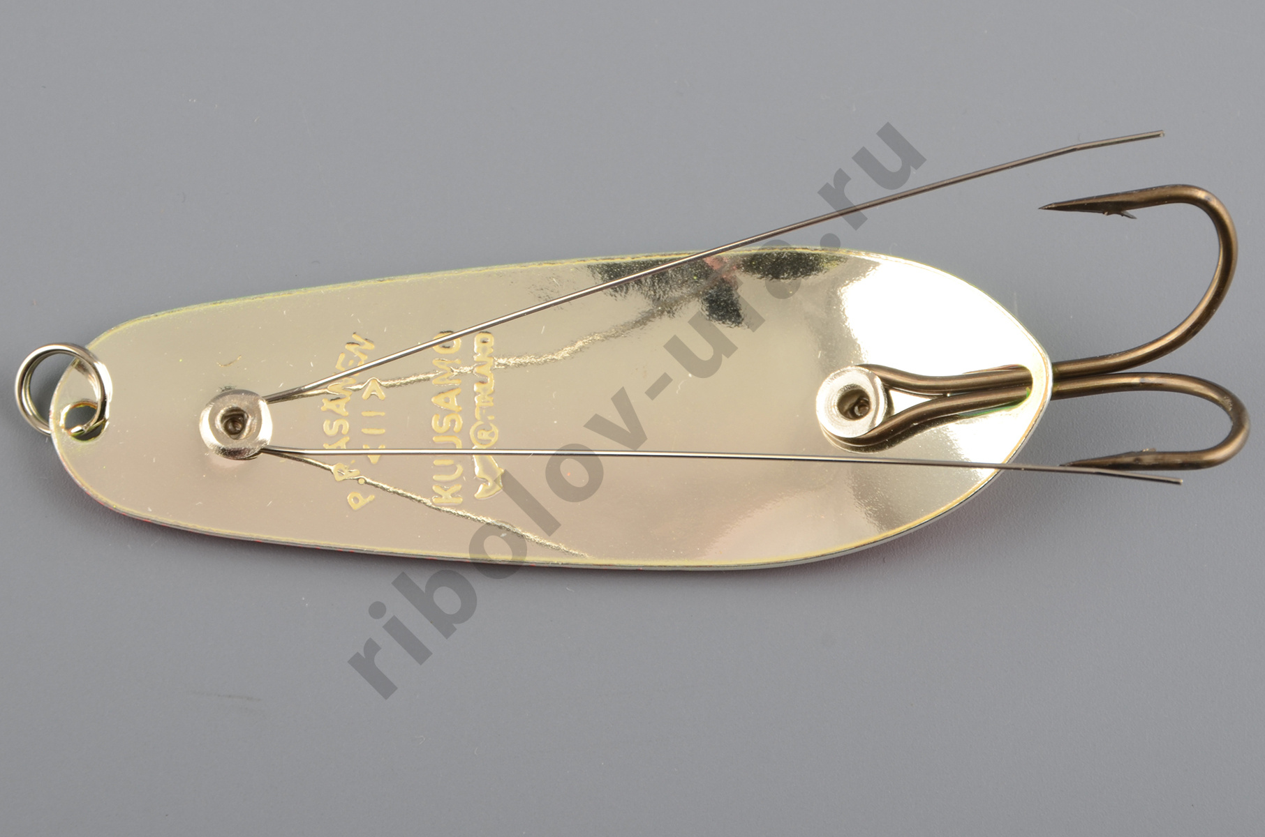 Блесна колеб. Kuusamo Rasanen 70/10 (незацеп.) GR/FYe/FR-S, UV