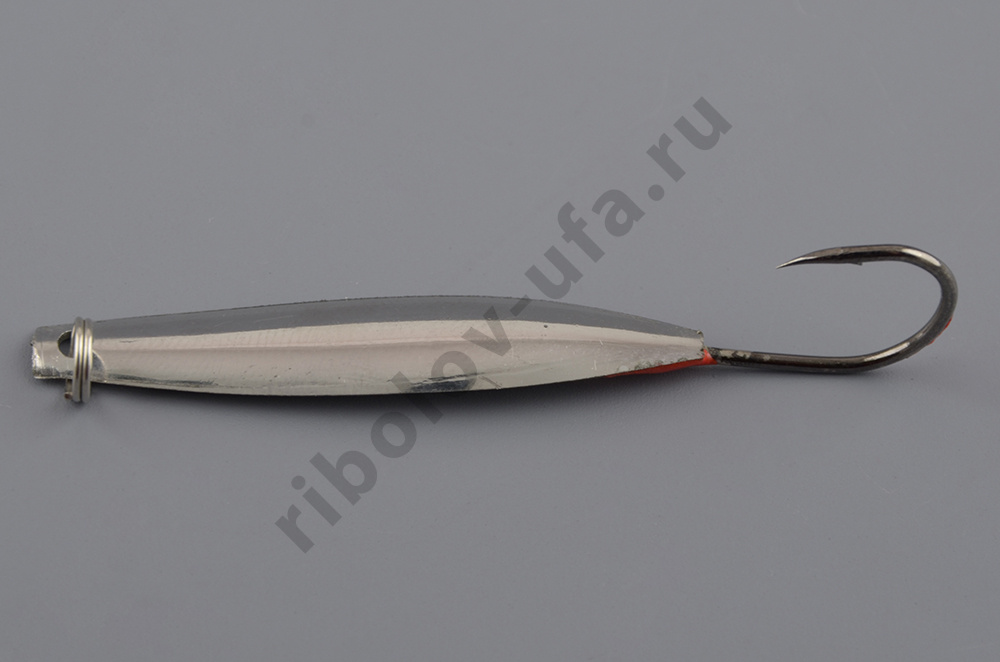 Блесна зимняя Серебряков Отводная 19/1 цв. красно-желтый