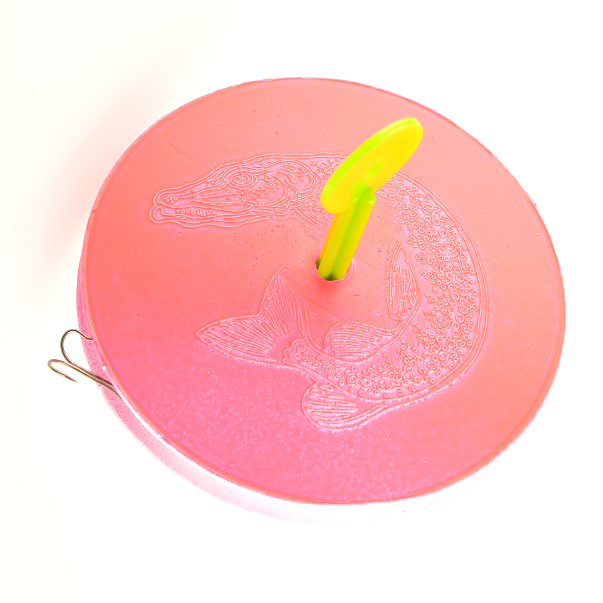 Кружок рыболовный West Man оснащенный d145мм (леска 0,3мм-10м, поводок 20см, оливка 4гр, двойник)